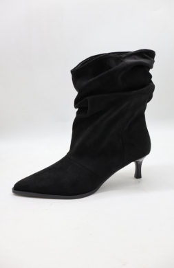 Botki damskie na szpilce (36-41) 69037 BLACK