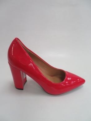 Czółenki damskie na obcasie (36-41) 6540 RED