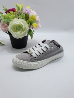 Trampki damskie na płaskim (36-41) 11063-22 GREY