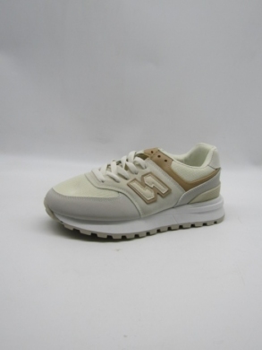 Buty sportowe damskie na płaskim (36-41) LY-085 BEIGE