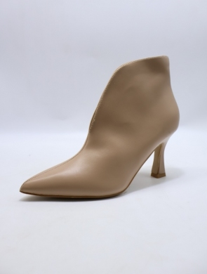 Botki damskie na szpilce (36-41) M113 KHAKI