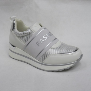 Buty sportowe damskie na koturnie (36-41) 8567-SP WHITE