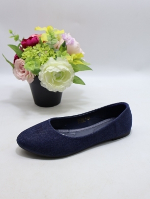 Baleriny damskie (36-41) FDB-199 D.BLUE