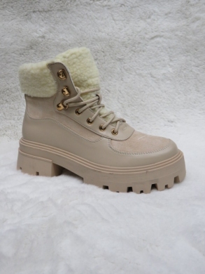 Trapery damskie ocieplane (36-41) 8607 BEIGE