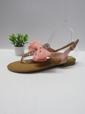 Sandały damskie na płaskim (36-41) TZ105 PINK