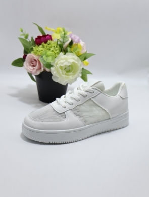 Buty sportowe damskie na płaskim (36-41) XHB-23 WHITE