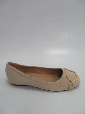 Baleriny Damskie na płaskim (36-41) LK47 BEIGE