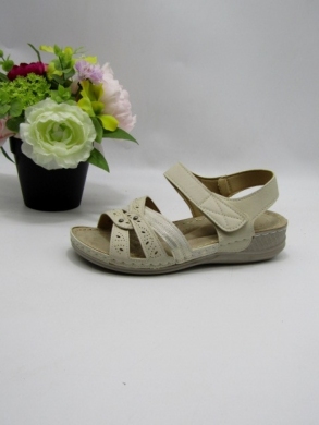 Sandały damskie na płaskim (36-42) 21002-4 BEIGE