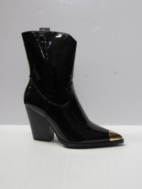 Botki damskie na obcasie (36-41) DE308M BLACK
