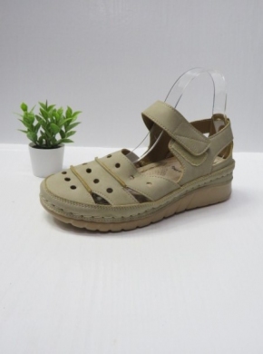 Sandały damskie na koturnie (36-41) 3030 BEIGE