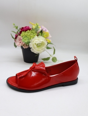 Sandały damskie na płaskim (37-41) 7LL512 RED