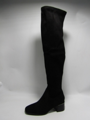 Kozaki damskie na obcasie (36-41) RQ435 BLACK