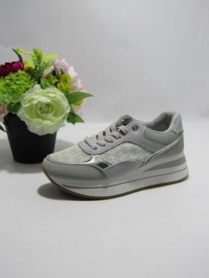 Buty sportowe damskie na koturnie (36-41) XY-173 GREY