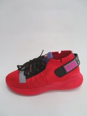 Buty sportowe damskie na płaskim (36-41) 2151-7 RED