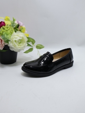 Półbuty damskie na płaskim (36-41) LP662 BLACK