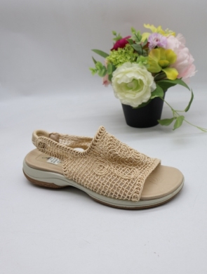 Sandały damskie na płaskim (36-41) R67 BEIGE