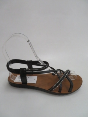 Sandały Damskie na płaskim (36-41) 6602 BLACK