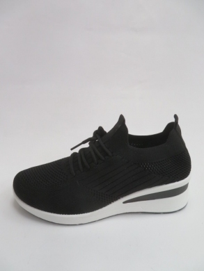 Buty sportowe damskie na płaskim (36-41) A77 BLACK