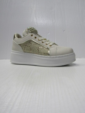 Buty sportowe damskie na koturnie (36-41) 85-947 BEIGE