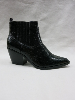 Botki damskie na obcasie (36-41) 888-112 BLACK