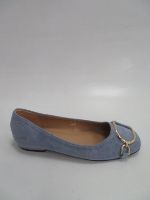 Baleriny Damskie na płaskim (36-41) LK47 BLUE