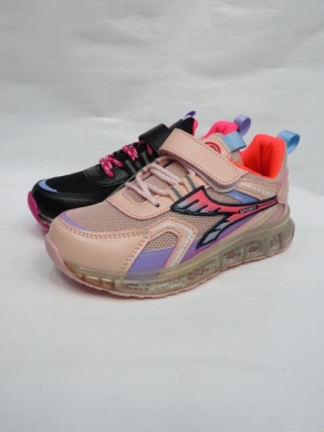 Buty sportowe dziewczęce (31-36) B117-2 LED MIX