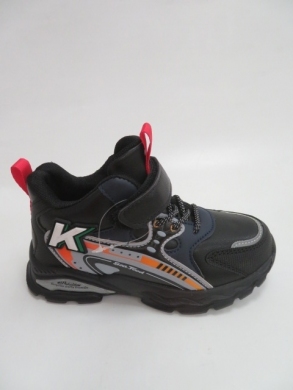 Sportowe Chłopięce (26-31) L251 BLACK/RED