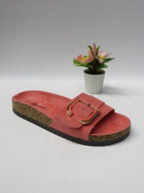 Klapki damskie na płaskim (36-41) RS-35 WATERMELONRED