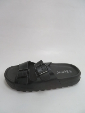 Klapki damskie na płaskim (36-41) CK213 BLACK