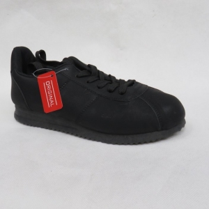 Buty sportowe damskie na płaskim (36-41) D06-2 BLACK