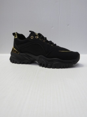 Buty sportowe damskie na płaskim (36-41) A-15 BLACK