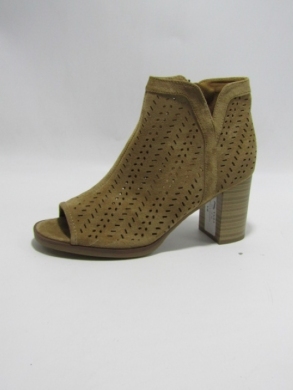 Botki damskie na obcasie (36-41) G23150 KHAKI