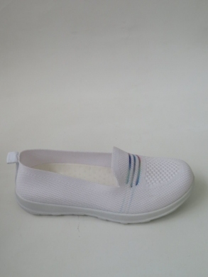 Tenisówki damskie na płaskim (36-41) D41-3 WHITE
