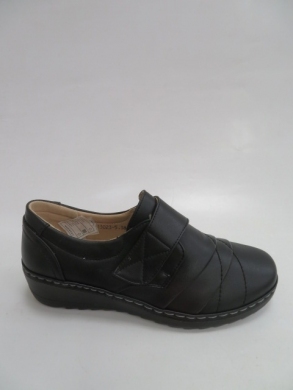 Półbuty damskie na koturnie (36-42) 3023-5 BLACK