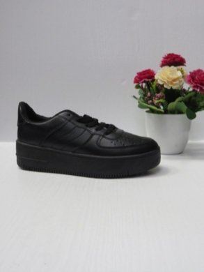 Buty sportowe damskie na płaskim (36-41) R60 BLACK