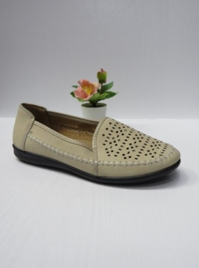 Mokasyny damskie na płaskim (37-42) HC2032 BEIGE