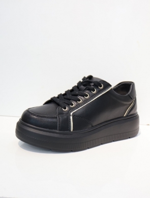 Buty sportowe damskie na płaskim (36-41) GD-XF-202 BLACK