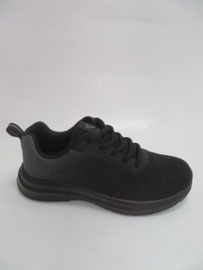 Buty sportowe damskie na płaskim (36-41) T2176 BLACK/GREY