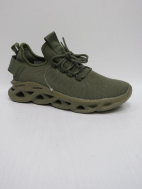 Buty sportowe damskie na płaskim (36-41) B-26 OLIVE