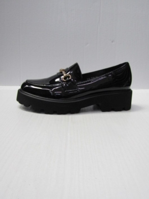 Mokasyny damskie na płaskim (36-41) YDF-20A BLACK