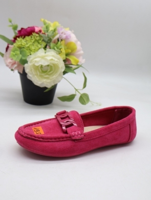 Mokasyny damskie na płaskim (36-41) K99231 FUSHIA
