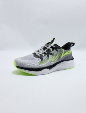Buty sportowe męskie (41-46) 84L78-4 GREY/GREEN