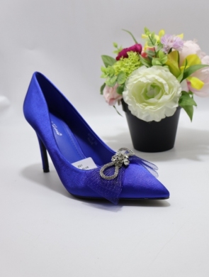 Czółenki damskie na szpilce (36-41) 9570 BLUE