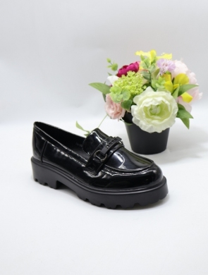 Mokasyny damskie na płaskim (36-41) XJ-960 BLACK