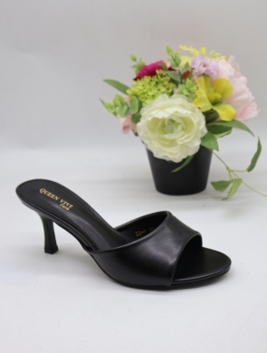 Klapki damskie na szpilce (36-41) LO-1 BLACK
