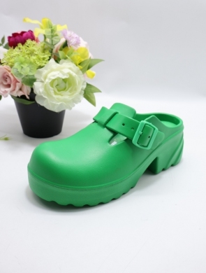 Klapki damskie na płaskim (36-41) FDM-617 GREEN