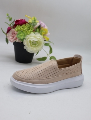 Półbuty damskie na płaskim (36-41) TF2316 GOLD