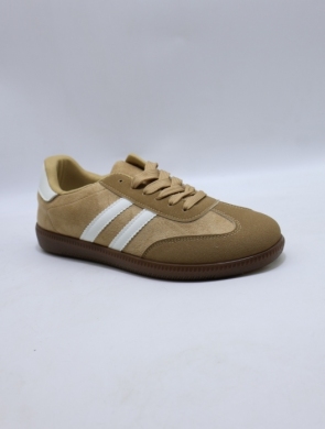 Buty sportowe damskie na płaskim (36-41) 77663-4 KHAKI