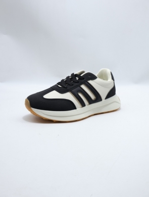 Buty sportowe damskie na płaskim (36-41) 8903 BLACK