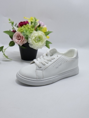 Buty sportowe damskie na płaskim (36-41) SJ2357-3 SILVER